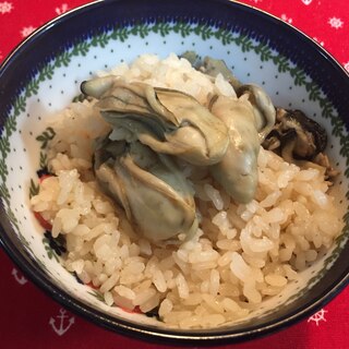 簡単うまうま！牡蠣の炊き込みご飯